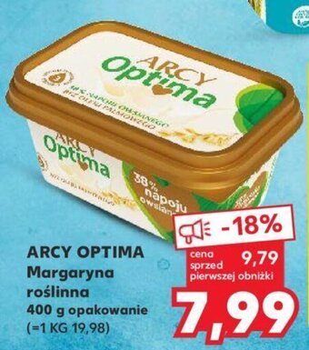 Kaufland ARCY OPTIMA Margaryna roślinna 400g oferta
