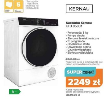 Max Elektro Suszarka Kernau KFD 8503.1 oferta