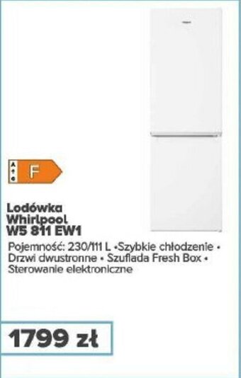 Max Elektro Lodówka Whirlpool W5 811 EW1 oferta