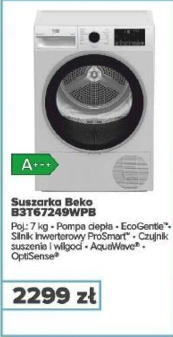 Max Elektro Suszarka Beko B3T67249WPB oferta