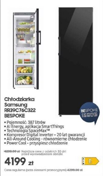 Max Elektro Chłodziarka Samsung RR39C76C322 BESPOKE oferta