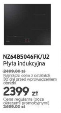 Max Elektro NZ64B5046FK/U2 Płyta indukcyjna oferta