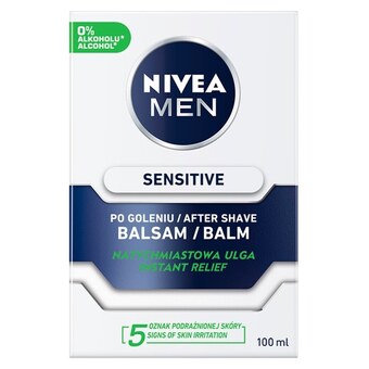 Hebe Nivea men sensitive łagodzący balsam po goleniu 100 ml oferta