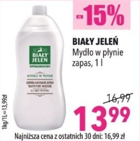 Vica Biały jeleń hipoalergiczne mydło w płynie 1 l oferta