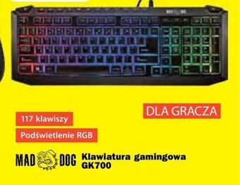 Media Expert Klawiatura dla graczy mad dog oferta