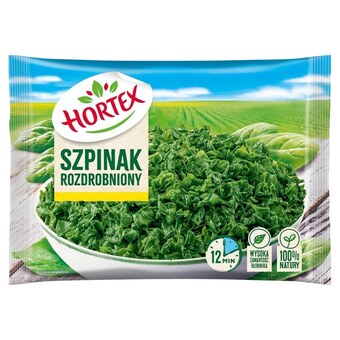 Auchan Hortex szpinak rozdrobniony 450 g oferta