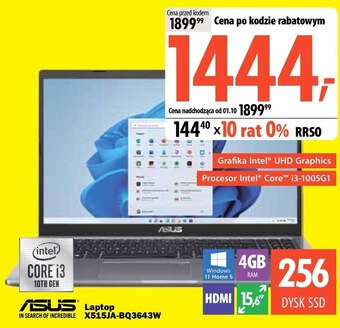 Media Expert Laptop asus oferta