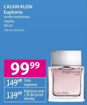 Hebe Woda toaletowa dla mężczyzn calvin klein oferta