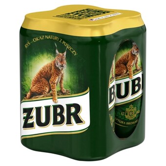 Polomarket Żubr piwo jasne 2 l (4 x 0,5 l) oferta