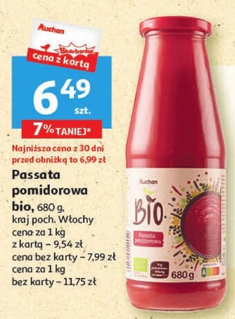 Auchan Passata oferta