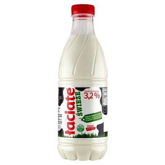 Polomarket Łaciate mleko świeże 3,2 % 1 l oferta