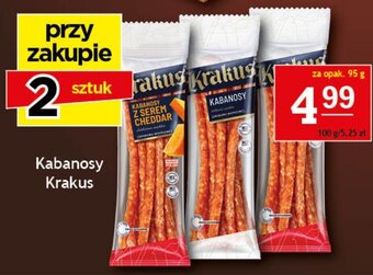 Gram Market Kabanosy Krakus 95g oferta