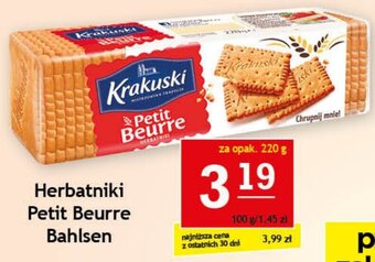 Gram Market Herbatniki Petit Beurre Bahlsen oferta