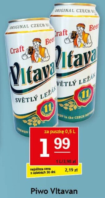 Gram Market Piwo Vltavan 0,5l oferta