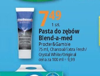 E.Leclerc Pasta do zębów crystal white oferta