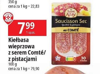 E.Leclerc Kiełbasa wieprzowa z serem comte oferta