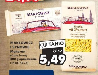 Kaufland MAKŁOWICZ I SYNOWIE Makaron 400 g oferta