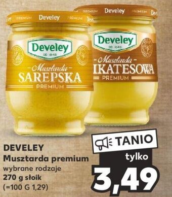 Kaufland DEVELEY Musztarda premium 270 g oferta
