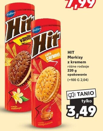 Kaufland HIT Markizy z kremem 220 g oferta