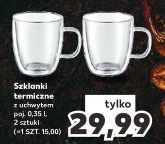 Kaufland Szklanki termiczne z uchwytem poj. 0,35l 2szt oferta