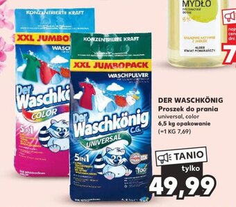 Kaufland DER WASCHKÖNIG Proszek do prania 6,5 kg oferta
