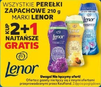 Kaufland WSZYSTKIE PEREŁKI ZAPACHOWE 210 g MARKI LENOR oferta