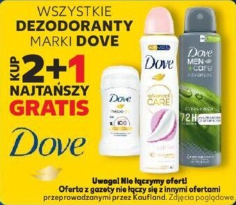 Kaufland WSZYSTKIE DEZODORANTY MARKI DOVE oferta