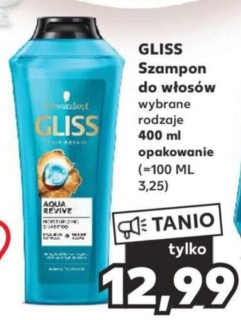 Kaufland GLISS Szampon do włosów 400ml oferta