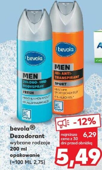 Kaufland Bevola Dezodorant 200g oferta