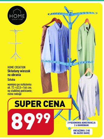 ALDI Wieszak na ubrania oferta