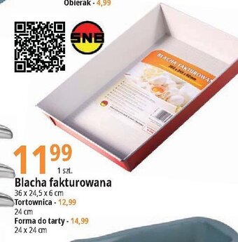 E.Leclerc Blacha non stick fakturowana 36 x 24,5 x 6 cm oferta