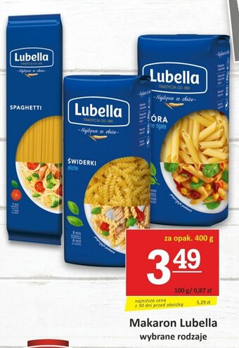 Gram Market Makaron Lubella 400 g oferta