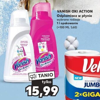 Kaufland VANISH OXI ACTION Odplamiacz w płynie 1l oferta