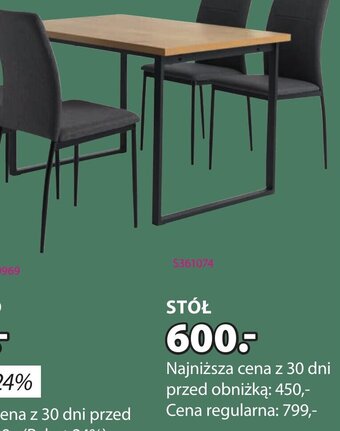 JYSK STÓŁ oferta