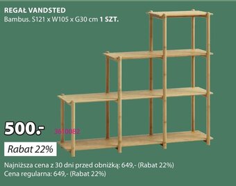 JYSK REGAŁ VANDSTED oferta