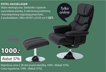 JYSK FOTEL HASSELAGER oferta