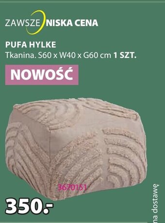 JYSK PUFA HYLKE oferta