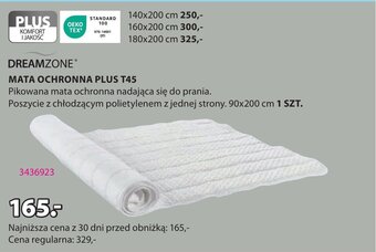JYSK MATA OCHRONNA PLUS T45 oferta