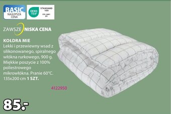JYSK KOŁDRA MIE oferta