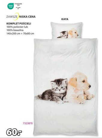 JYSK KOMPLET POŚCIELI oferta