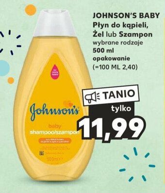 Kaufland JOHNSON'S BABY Płyn do kąpieli, Żel lub Szampon 500 ml oferta