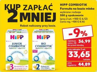 Kaufland HIPP COMBIOTIK Formuła na bazie mleka 550 g oferta