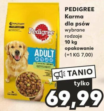Kaufland PEDIGREE Karma dla psów 10 kg oferta