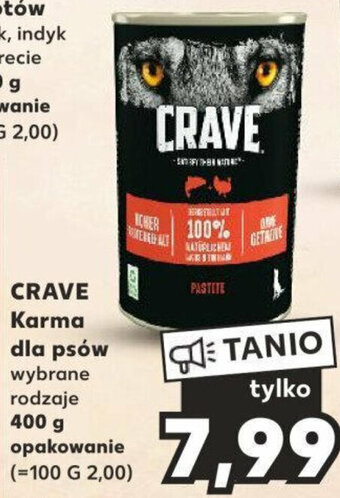 Kaufland CRAVE Karma dla psów 400 g oferta
