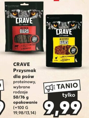 Kaufland CRAVE Przysmak dla psów 50/76g oferta