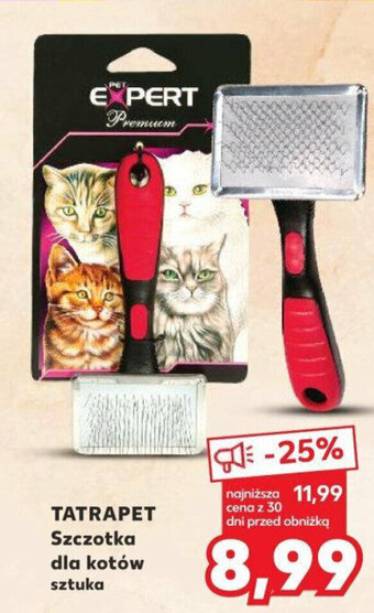 Kaufland TATRAPET Szczotka dla kotów oferta
