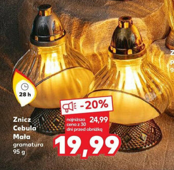 Kaufland Znicz Cebula Mała 95g oferta