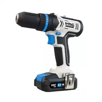 Castorama Wkrętarka udarowa macallister 18 v 1 x 2,0 ah oferta