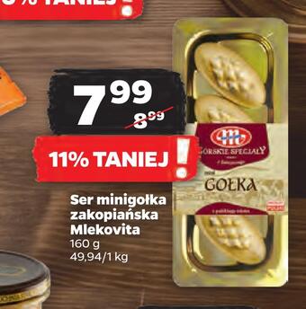 Netto Ser minigołka zakopiańska mlekovita oferta