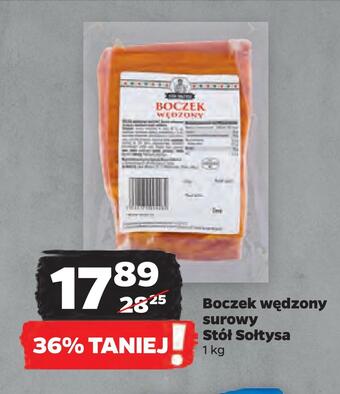 Netto 28,25 boczek wędzony oferta